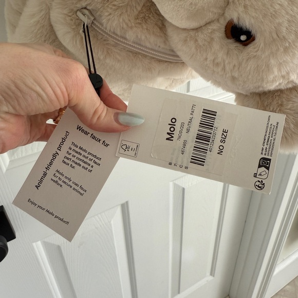 BNWT Molo kids Teddy Bear Backpack - Picture 7 of 9